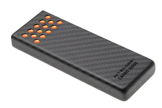 Afbeelding voor Nitecore CARBO10000 Gen2 Powerbank, 10.000 mAh, oranje