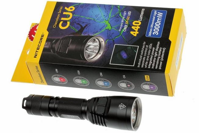 8'' Battery Powered Integrated LED Flashlight