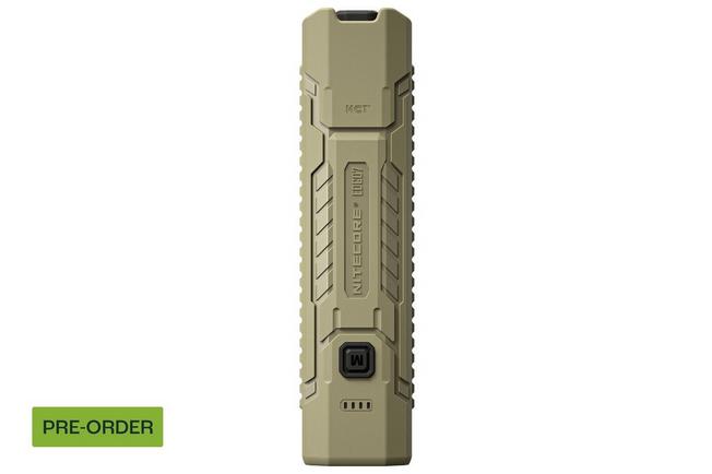 Bild für Nitecore EDC07 Three Color Temperatures, Desert Tan, aufladbare Taschenlampe, 1500 Lumen