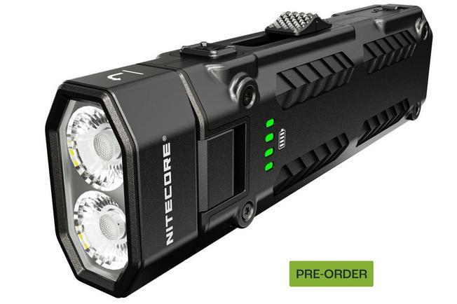 Afbeelding voor Nitecore EDC09 Three Color Temperatures, Adjustable Angle, oplaadbare zaklamp, 1600 lumen