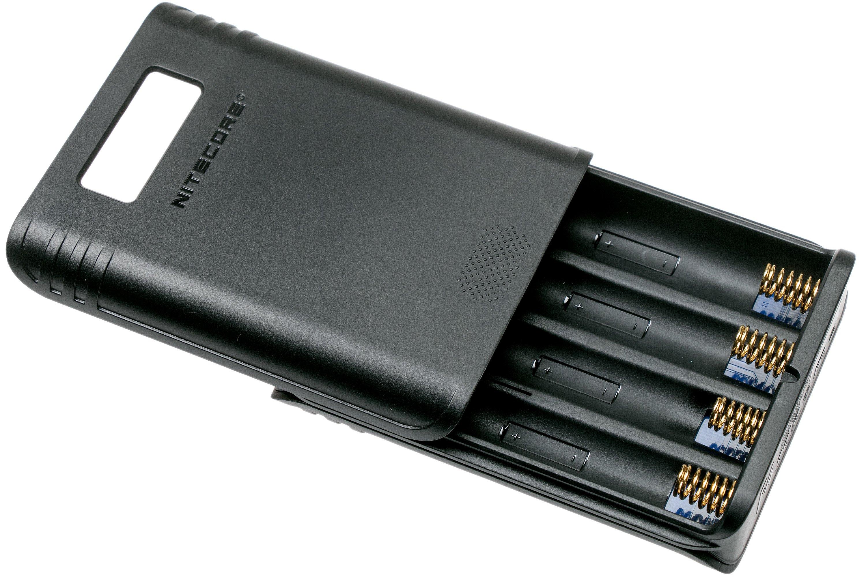 Batterie Externe NiteCore Carbo 20000 - 20000 MAh, 20W - Ultra Légère En Carbone - Recharge USB-C Et USB-A