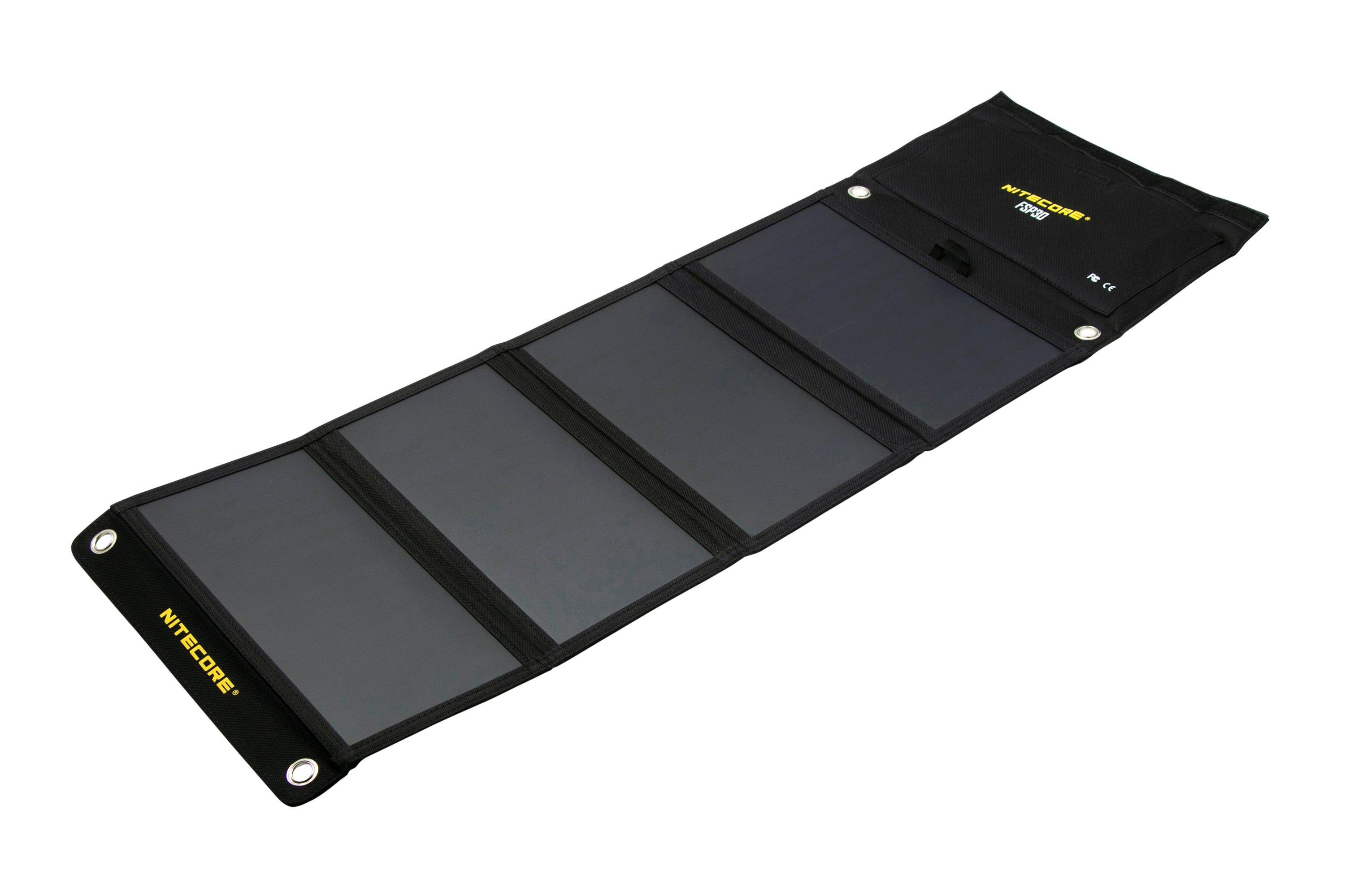 Nitecore FSP30 solar panel | Advantageously shopping at Knivesandtools.com