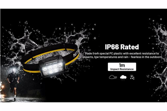 Afbeelding voor Nitecore HA25 UHE Multiple Color Temperatures, oplaadbare hoofdlamp, 800 lumen