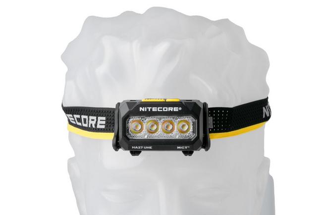 Image pour Nitecore HA27 UHE LED High CRI Black, lampe frontale rechargeable, 800 lumens