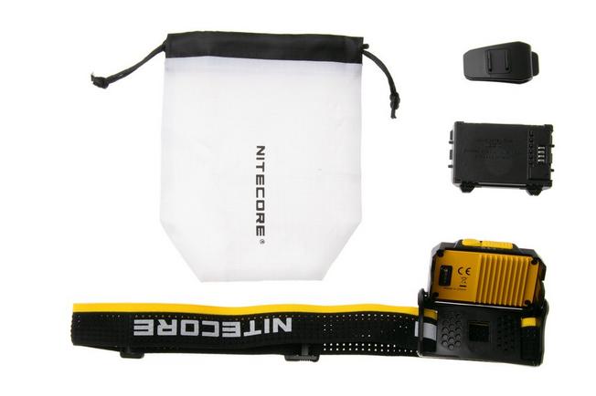 Image pour Nitecore HA27 UHE LED High CRI Black, lampe frontale rechargeable, 800 lumens