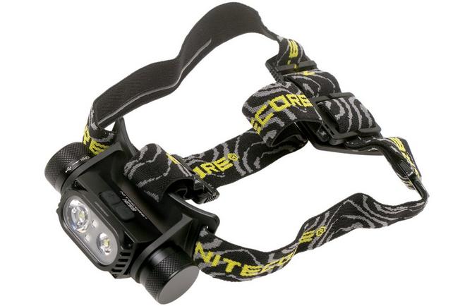 Led Lenser NEO9R, 1200 lúmenes, negra, linterna frontal para carreras de  montaña