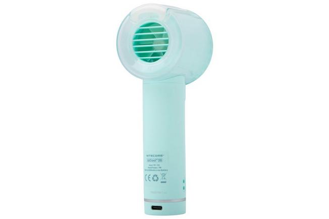 Afbeelding voor Nitecore izzCool 20, Mint Green, ventilator met nevelfunctie