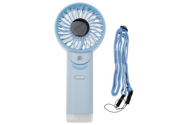Afbeelding voor Nitecore izzCool 30 Foldable Air Conditioner Fan, Glacier Blue, ventilator met nevelfunctie