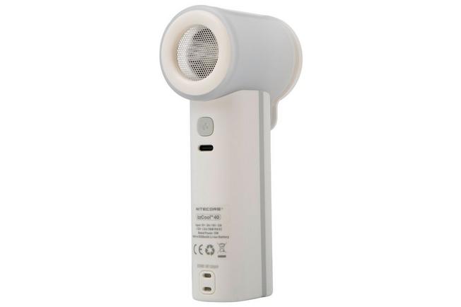 Afbeelding voor Nitecore izzCool 40, White, ventilator met nevelfunctie