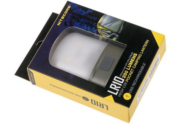 Image for Nitecore LR10 rechargeable camping light, olive