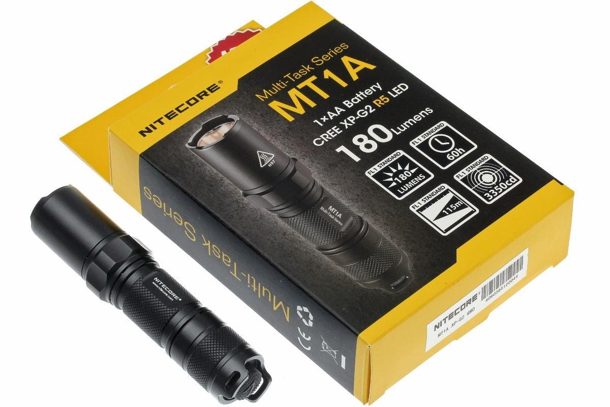 Nitecore MT1A LED-torch | Advantageously shopping at Knivesandtools.com