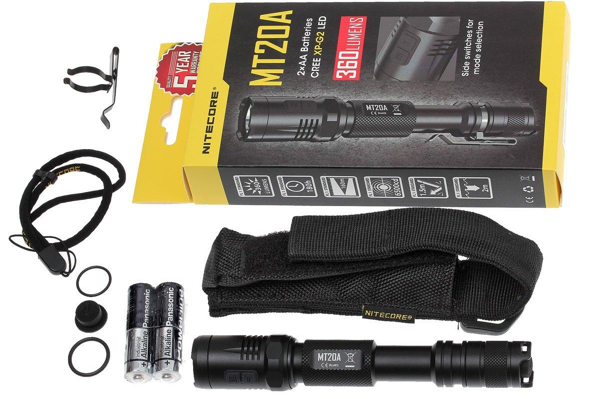 NiteCore MT20A LEDtorch, AAbatteries Advantageously shopping at