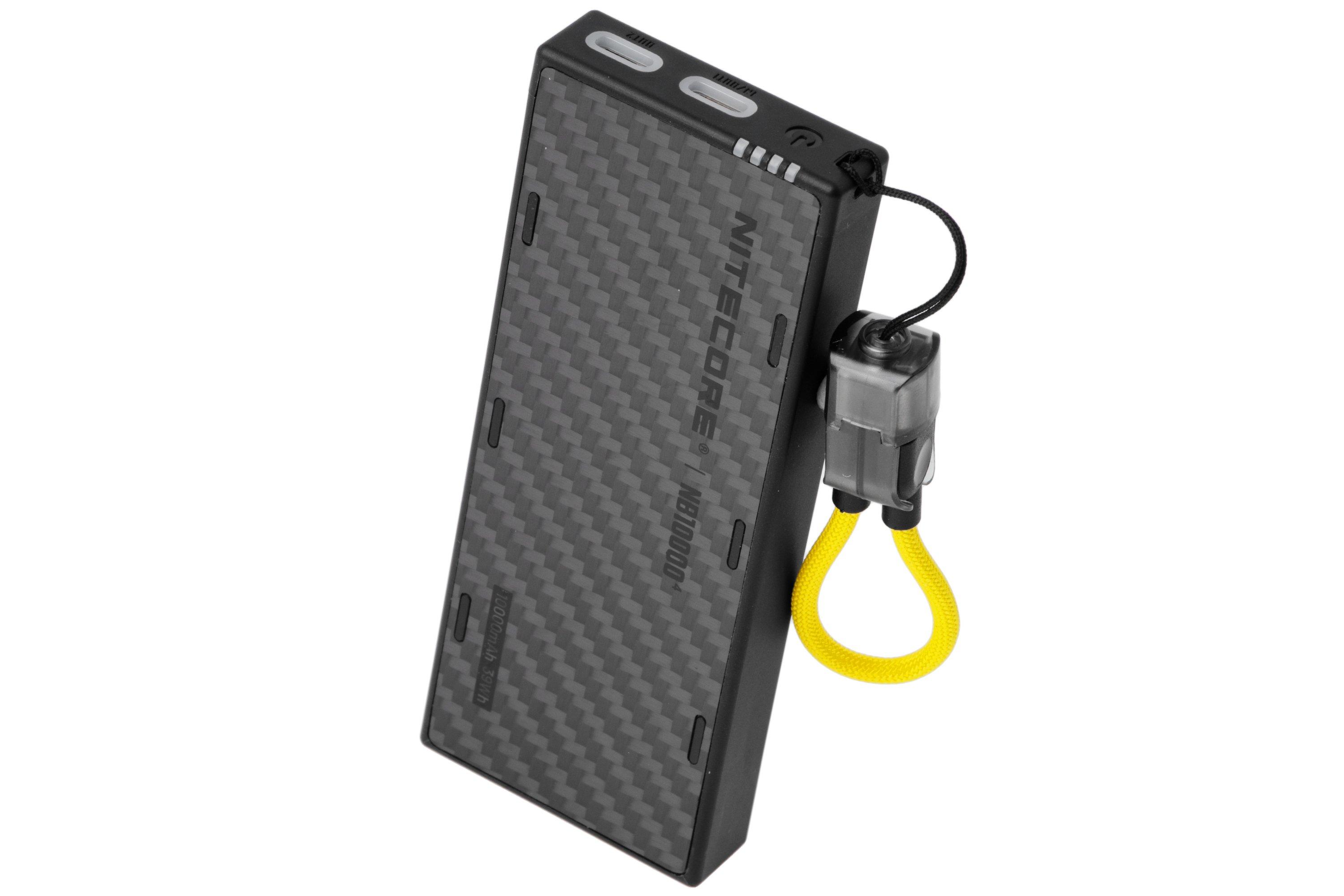 Nitecore NB10000 Gen4 Ultra Lightweight Powerbank, 10.000 mAh