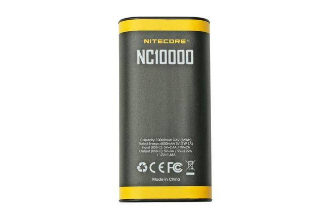 Nitecore NC10000 Highland Power Bank, 10.000 mAh, powerbank