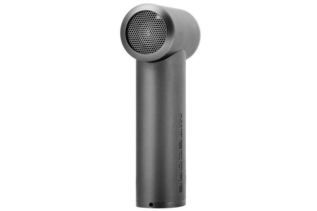 Image for Nitecore NEF01 Mini High-Speed Handheld Fan, Metallic Gray, fan