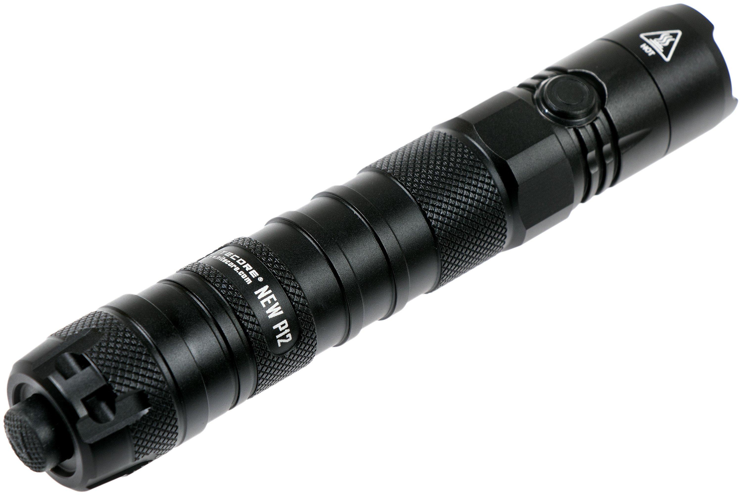 Details about   NEW P12 1200 Lumen Flashlight with 5000mAh USB Rechargeable Battery 