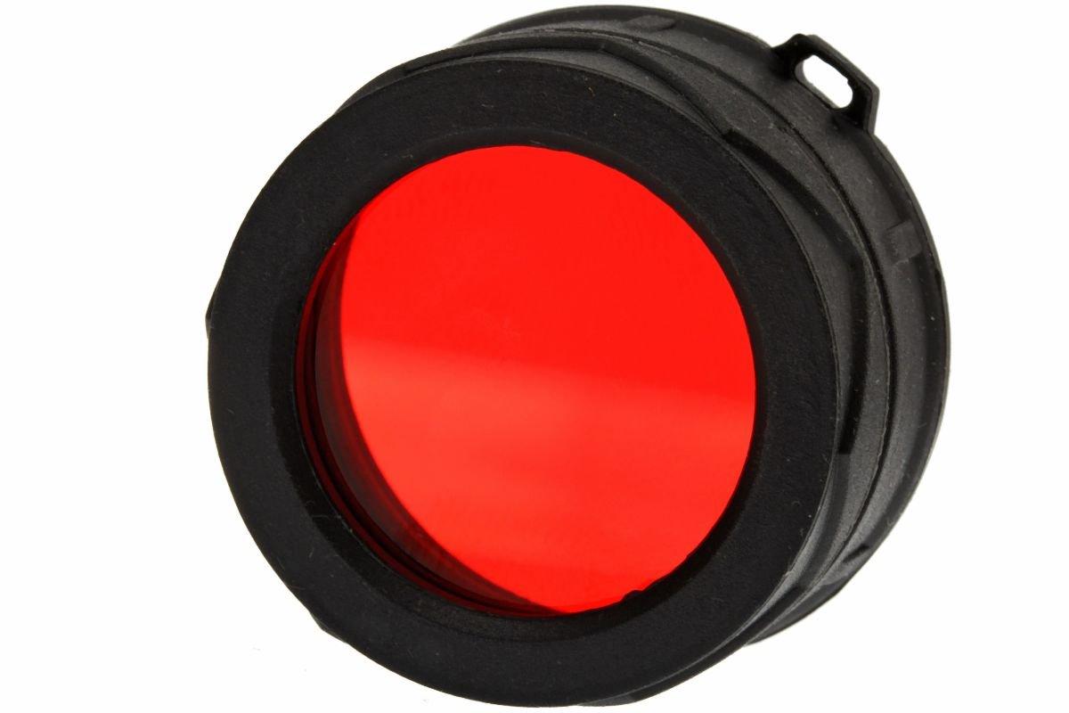 NiteCore filter, red, 34 mm Advantageously shopping at Knivesandtools