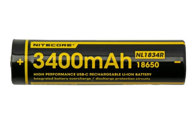 Bateria Recargable 18650 de Nitecore NL1834