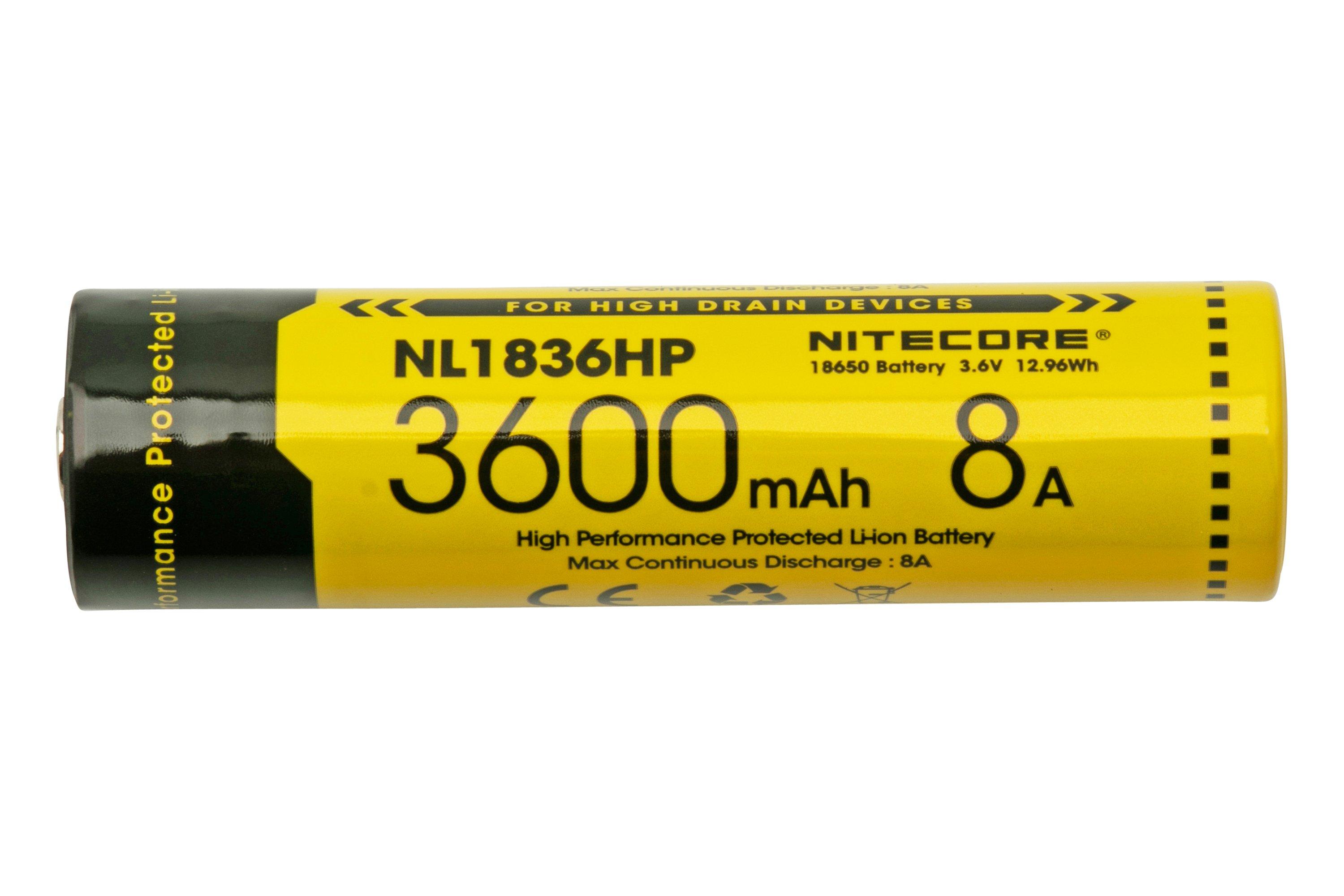 Nitecore 18650 NL1836HP 3600mAh Rechargeable Battery