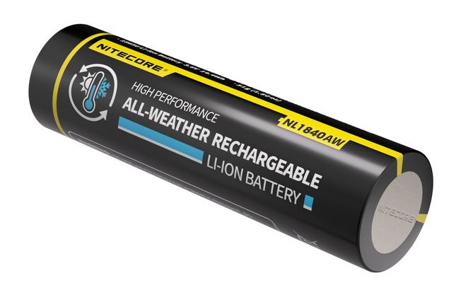 Bild für Nitecore NL1840AW All-Weather 18650 Li-Ionen Akku, 4.000 mAh
