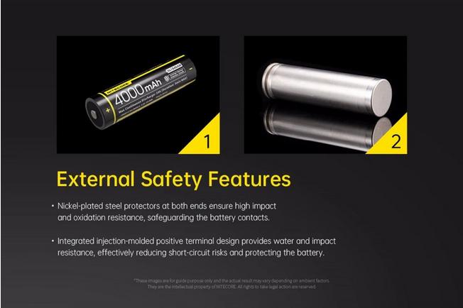 Bild für Nitecore NL1840AW All-Weather 18650 Li-Ionen Akku, 4.000 mAh