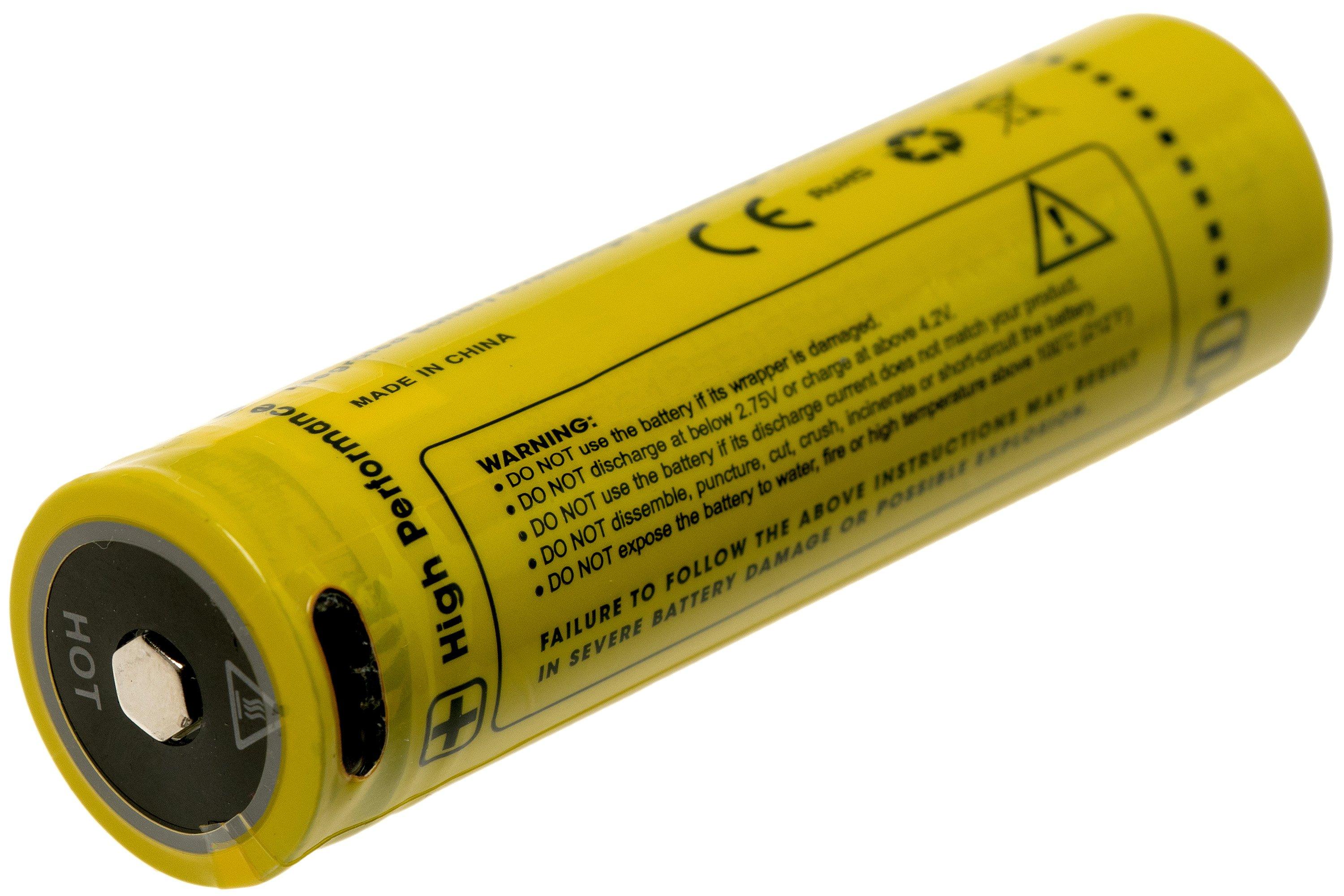 NL2150 batterie 21700 lithium 5000mAh rechargeable–NITECORE BELUX