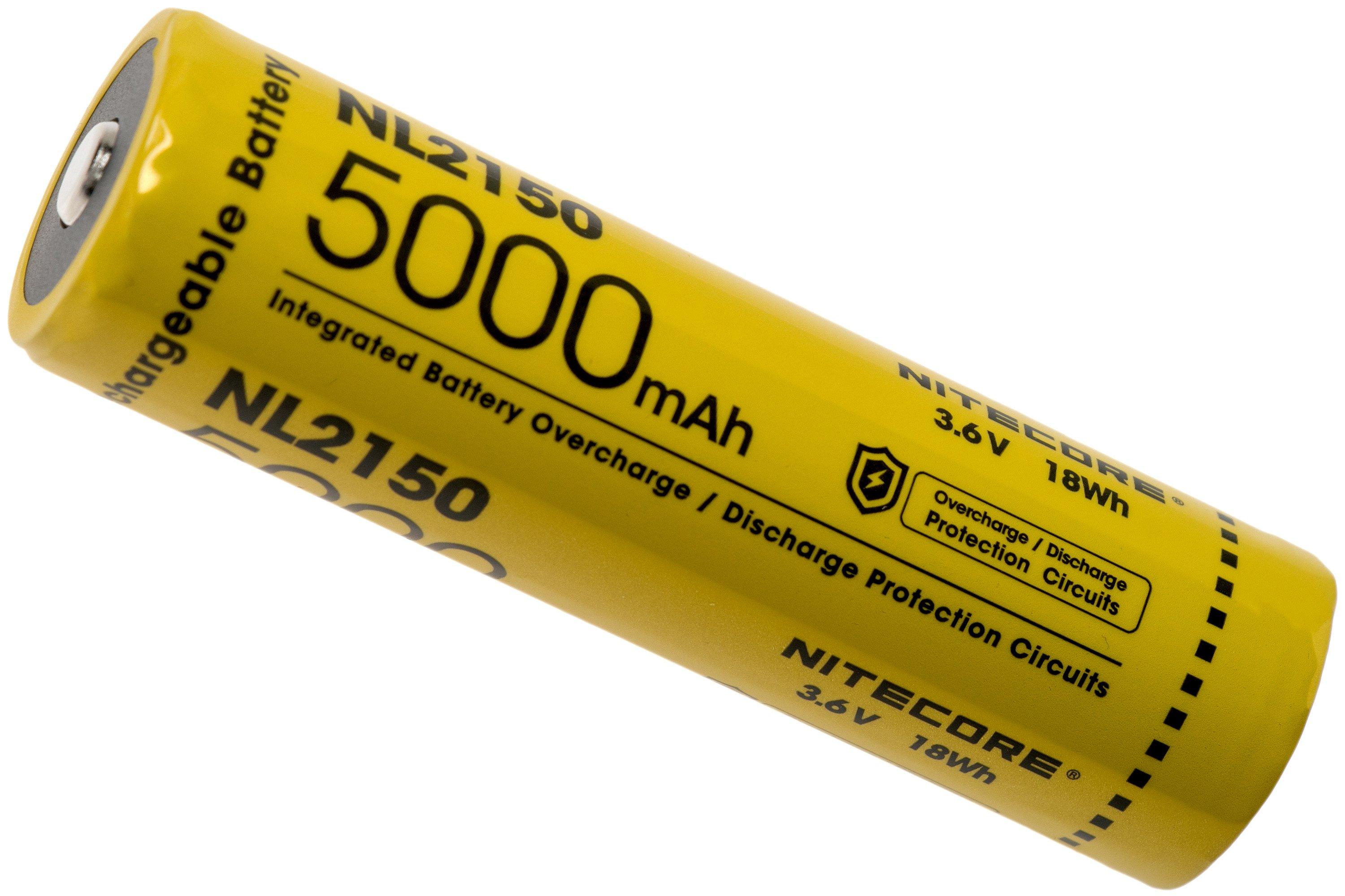 NiteCore NL2150 21700 Li-Ion-accu, 5000 | Voordelig bij knivesandtools.be