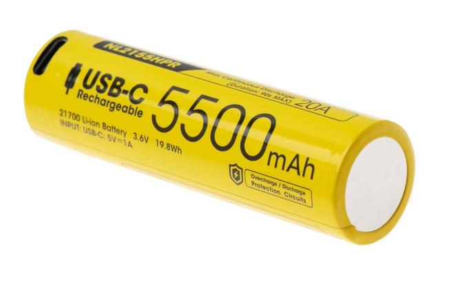 Bild für Nitecore NL2155HPR 21700 High Performance USB-C wiederaufladbarer Akku