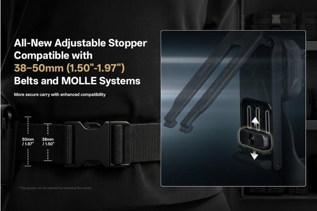 Afbeelding voor Nitecore NTH29, tactisch zaklamp holster