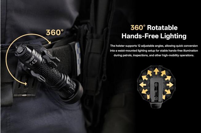 Afbeelding voor Nitecore NTH29, tactisch zaklamp holster