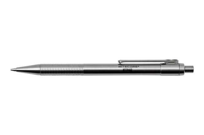Nitecore NTP40 Titanium, matita meccanica tattica