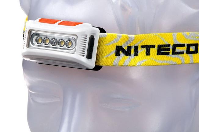 Image for Nitecore NU10 lightweight rechargeable head torch, white
