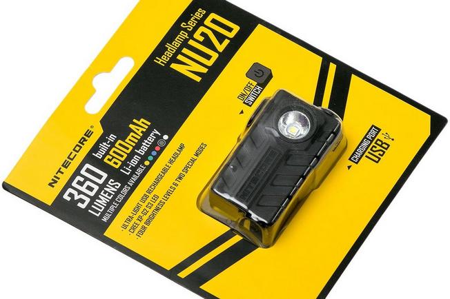 Nitecore nu20 deals