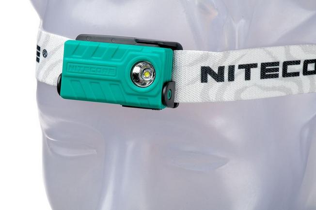 Image for Nitecore NU20 lightweight rechargeable head torch, green