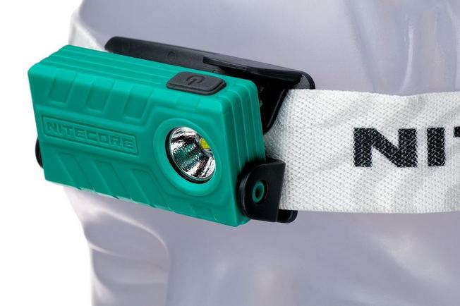Image for Nitecore NU20 lightweight rechargeable head torch, green