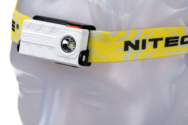 Image for Nitecore NU20 lightweight rechargeable head torch, white