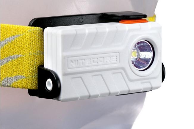 Image for Nitecore NU20 lightweight rechargeable head torch, white