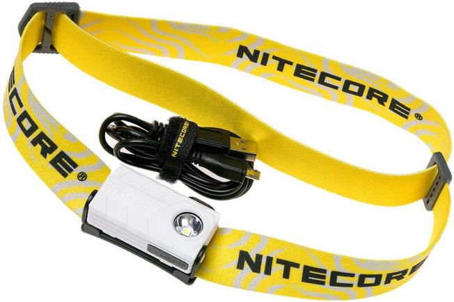 Image for Nitecore NU20 lightweight rechargeable head torch, white