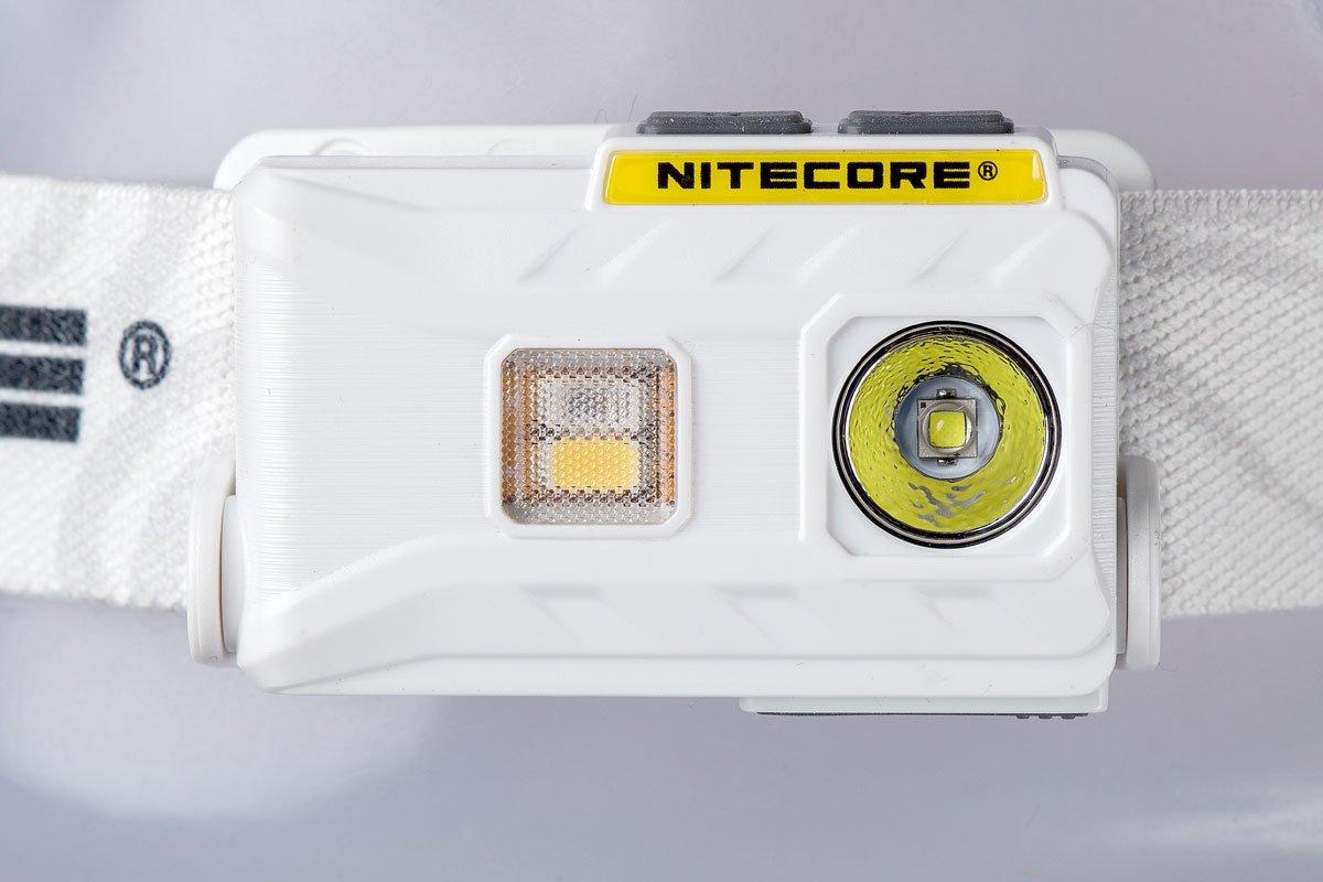 Nitecore NU25 UL 400 Lumens Lampe Frontale Ultra Légère - USB-C, Double Faisceau Rechargeable