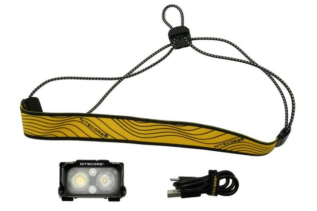 NiteCore NU25, 400 Lumen, schwarz, LED-Stirnlampe