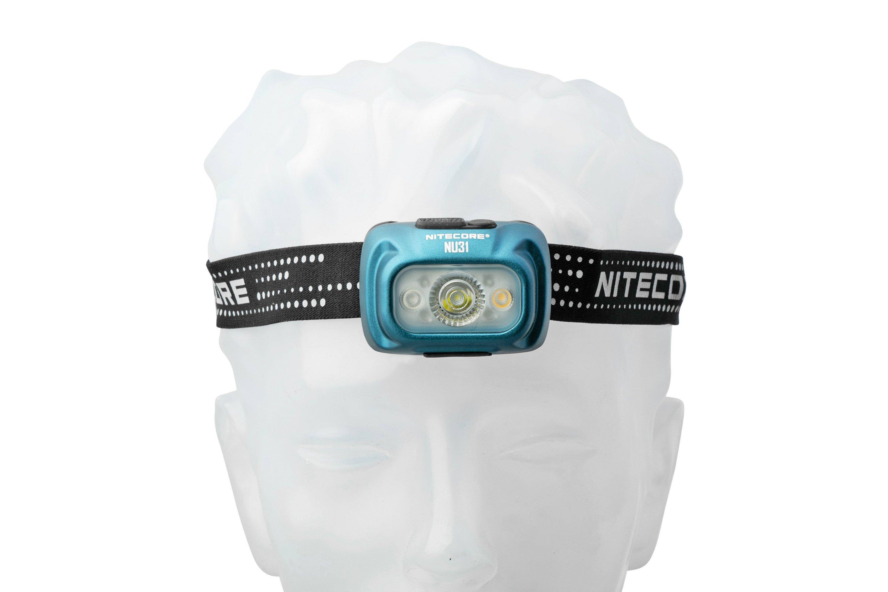 Nitecore NU27 LED-hoofdlamp, hoofdlamp, USB-C, max. 600 lumen wit