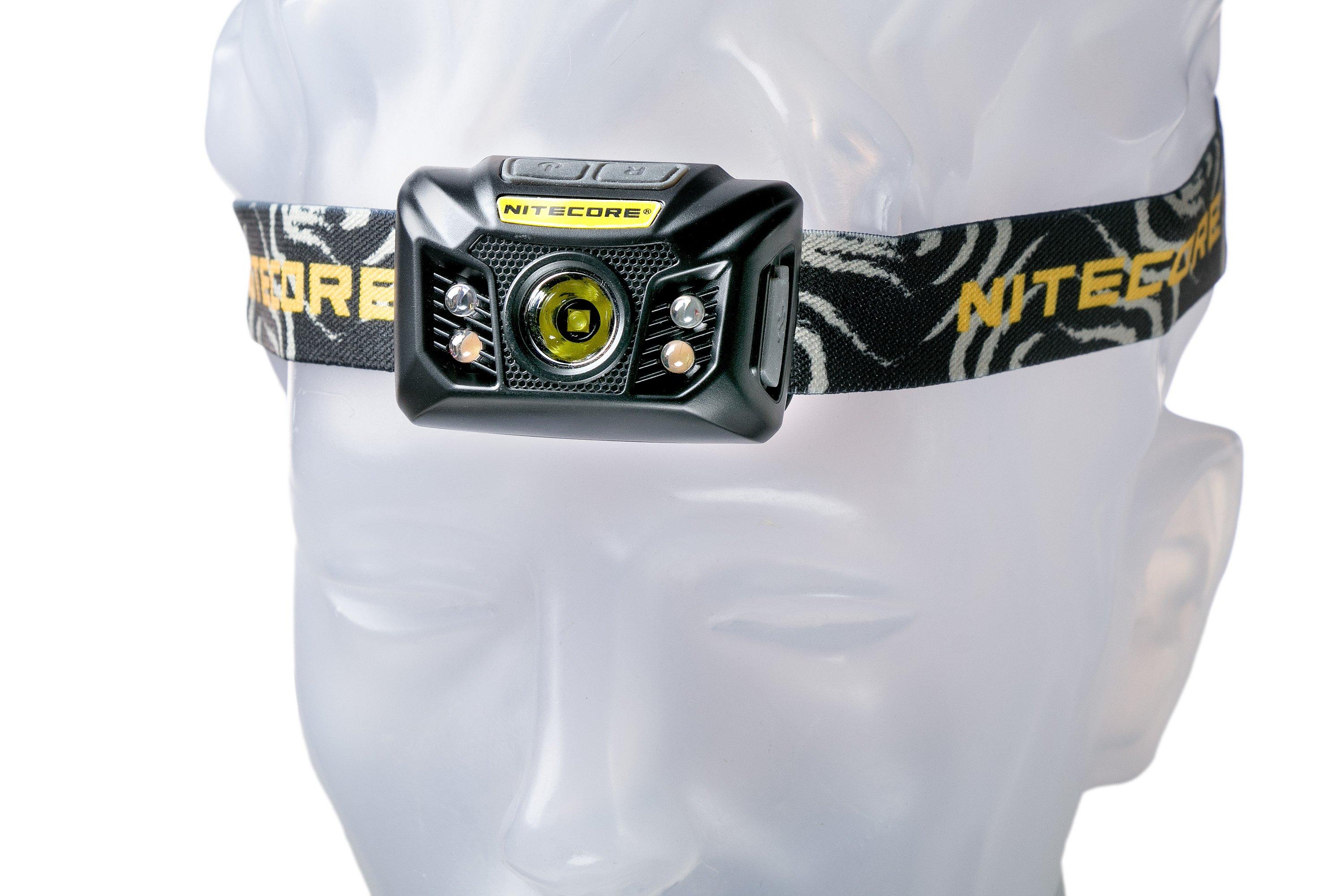Nitecore NU10 torcia frontale ricaricabile leggera, giallo | Fare