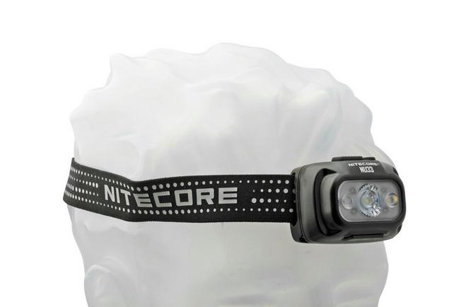 Nitecore NU33, schwarz, aufladbare Stirnlampe