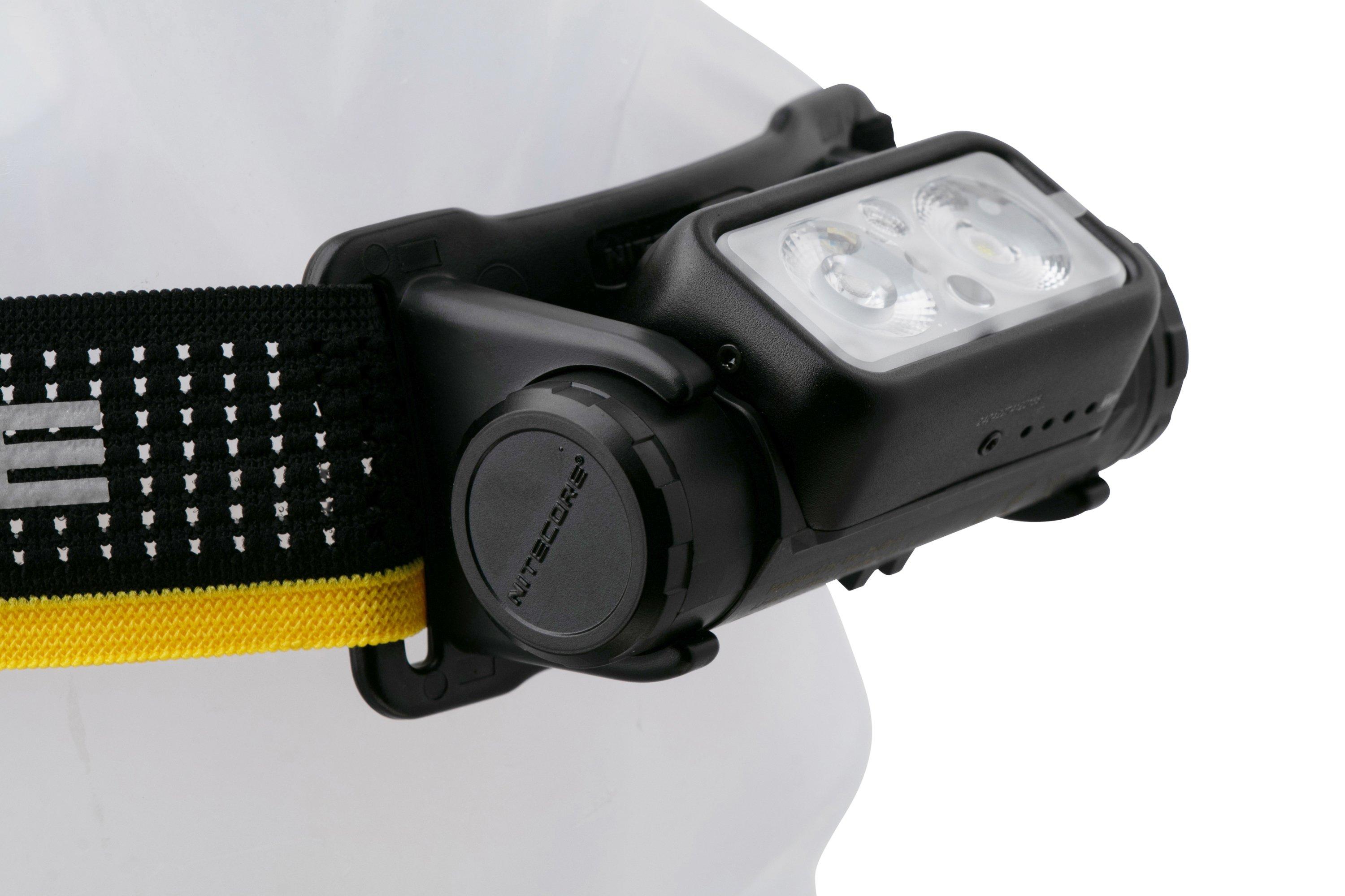 Nitecore NU43 rechargeable head torch, 1400 lumens Advantageously