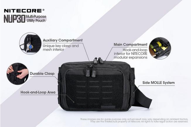 Afbeelding voor Nitecore NUP30 Multi-Purpose Utility Pouch, zwart
