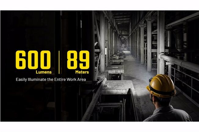 Bild für Nitecore NWH20 E-focus Work Stirnlampe, 600 Lumen