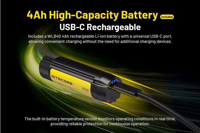 Bild für Nitecore NWH20 E-focus Work Stirnlampe, 600 Lumen