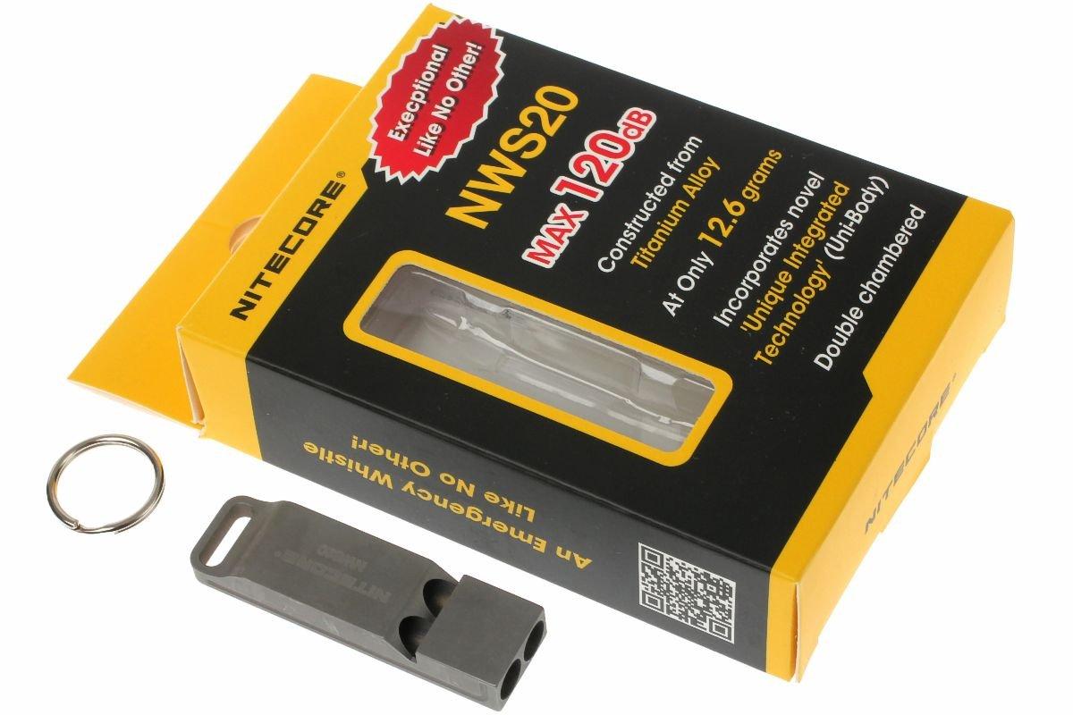 Nitecore NWS20 emergency whistle | Advantageously shopping at ...