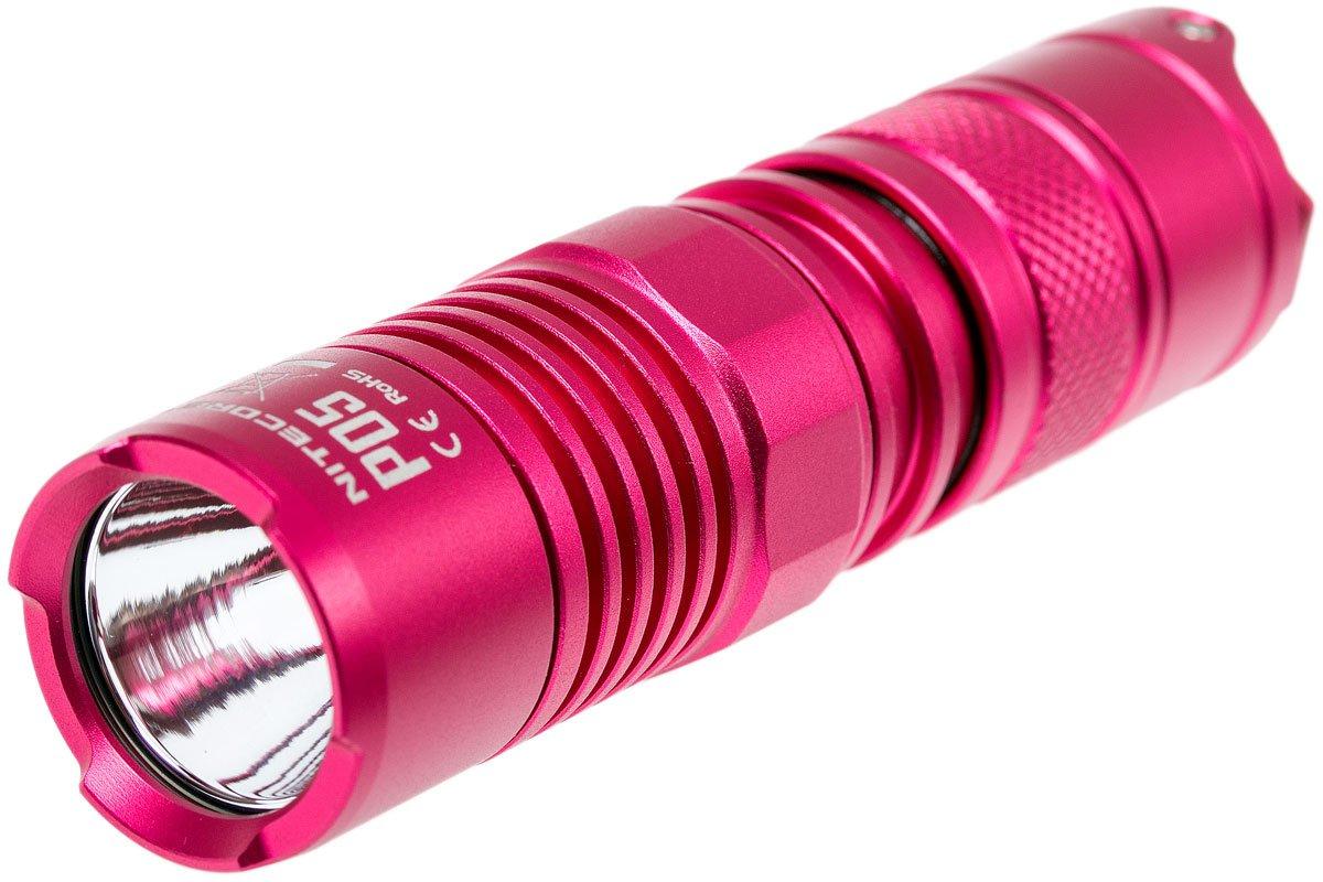 NiteCore P05 Pink LED-torch, pink | Advantageously shopping at