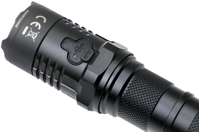 Linterna Táctica Nitecore Militar Mh12v2 Potente 1200 Lumens Color